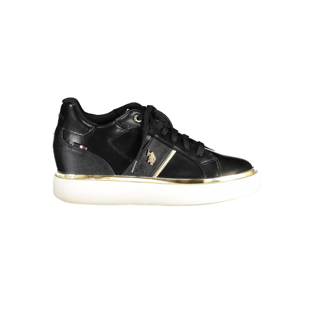 Black Polyester Women Sneaker U.S. POLO ASSN.