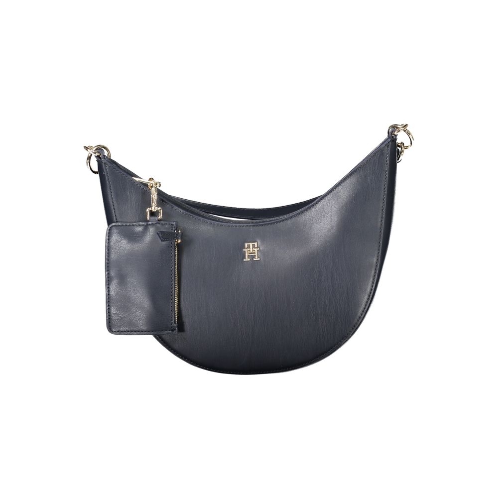 Blue Polyethylene Women Handbag Tommy Hilfiger