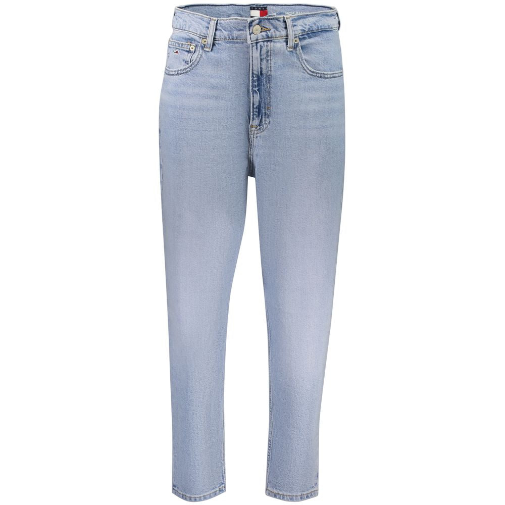 Blue Cotton Women Jeans Tommy Hilfiger