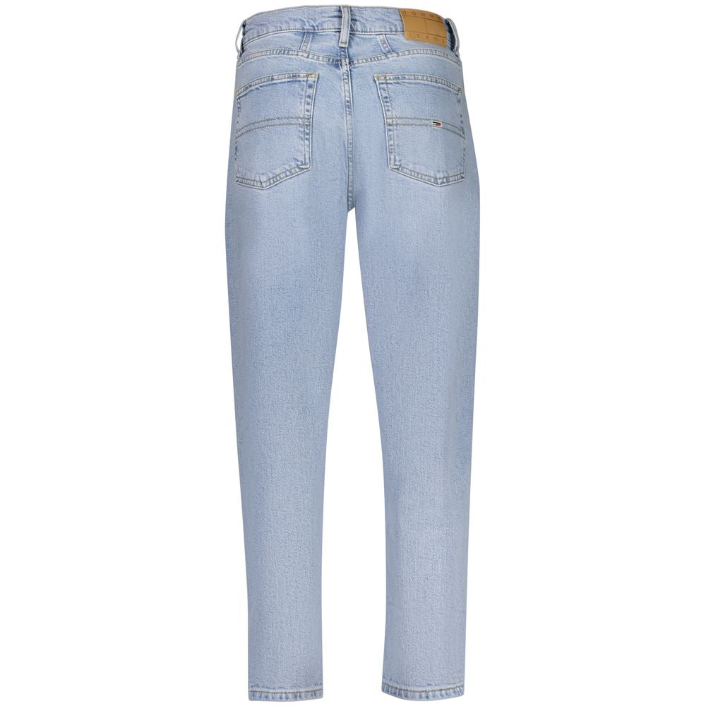 Blue Cotton Women Jeans Tommy Hilfiger