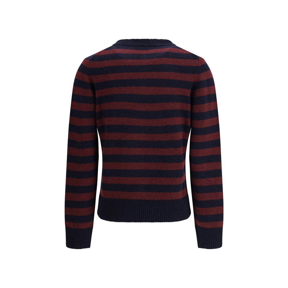 Poodle striped Sweater Ganni