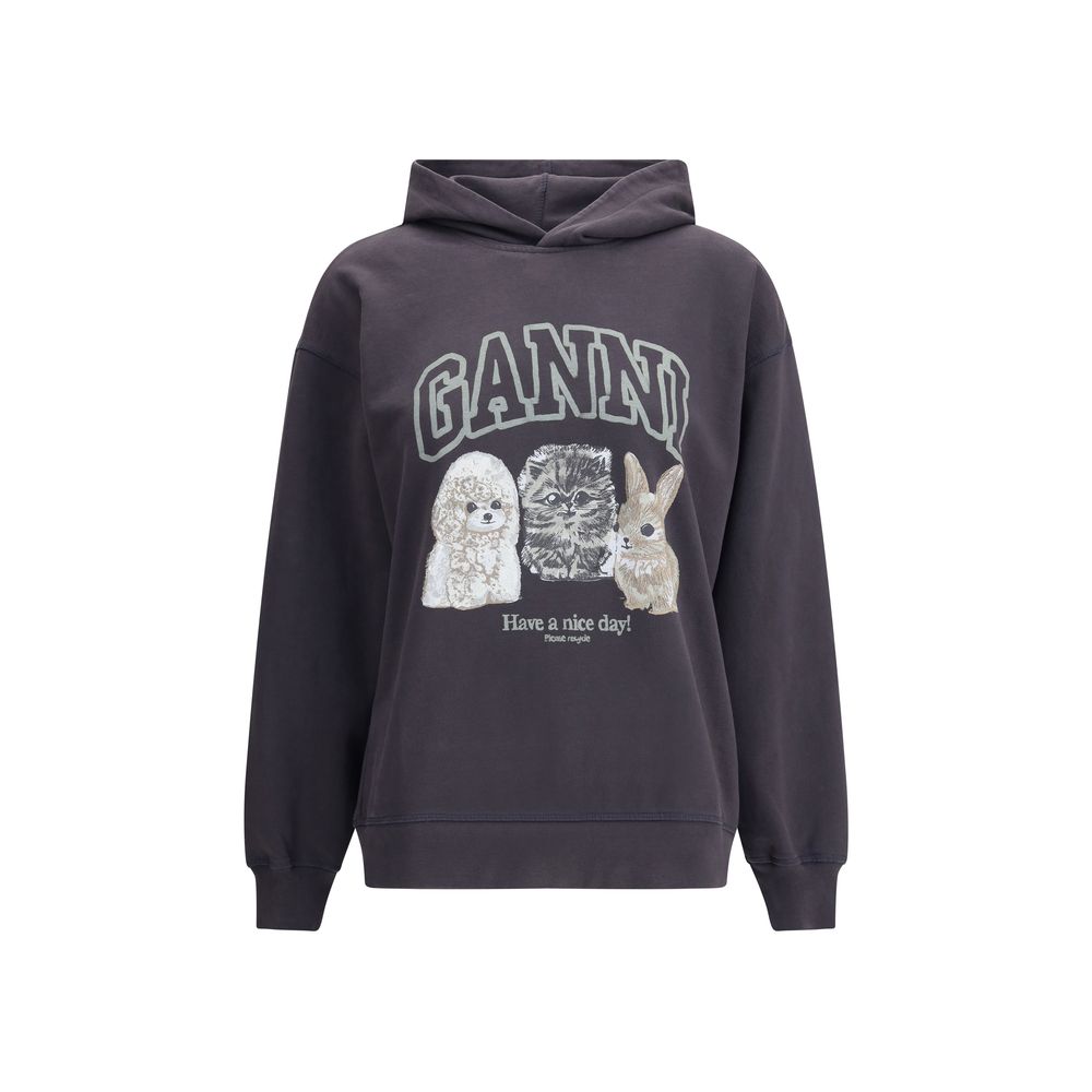 Puppies Hoodie Ganni