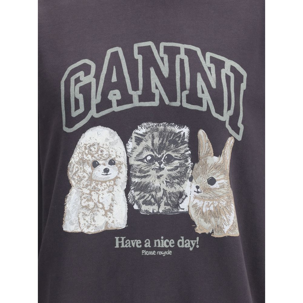 Puppies Hoodie Ganni