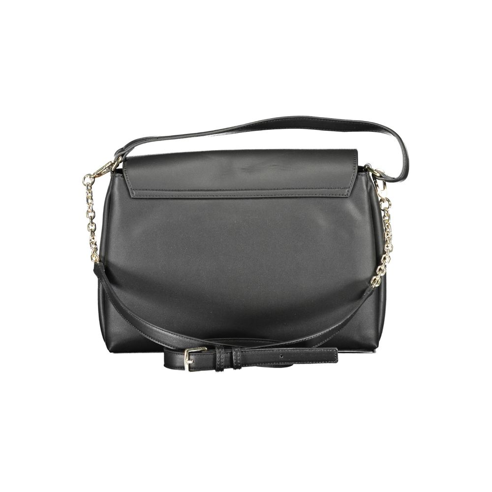 Black Polyester Women Handbag Calvin Klein