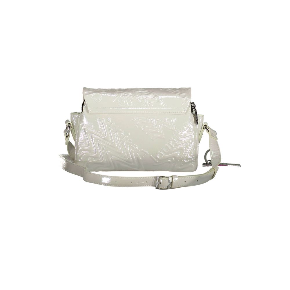 White Polyethylene Women Handbag Desigual