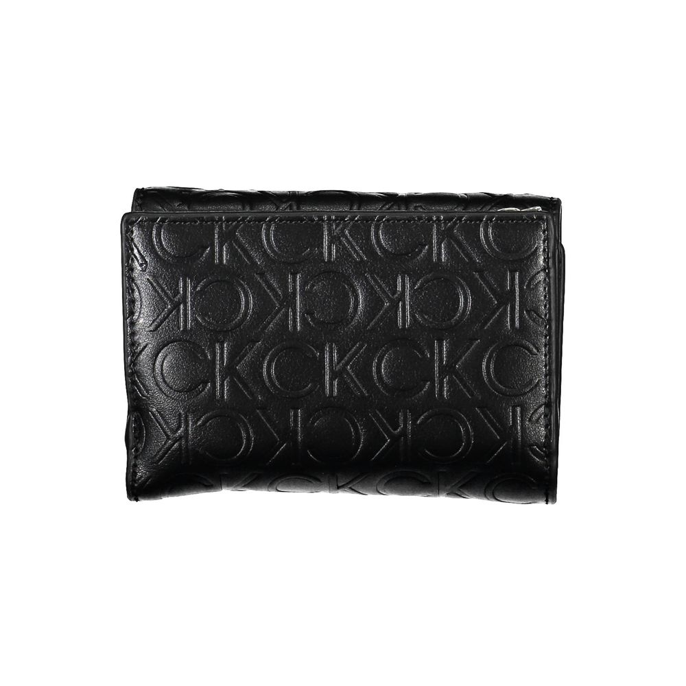 Black Polyethylene Women Wallet Calvin Klein