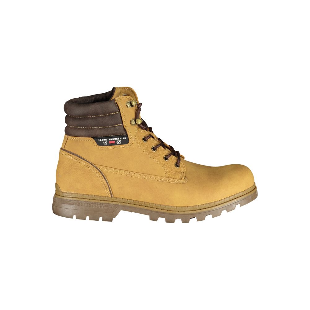 Yellow Polyester Men Boot Carrera