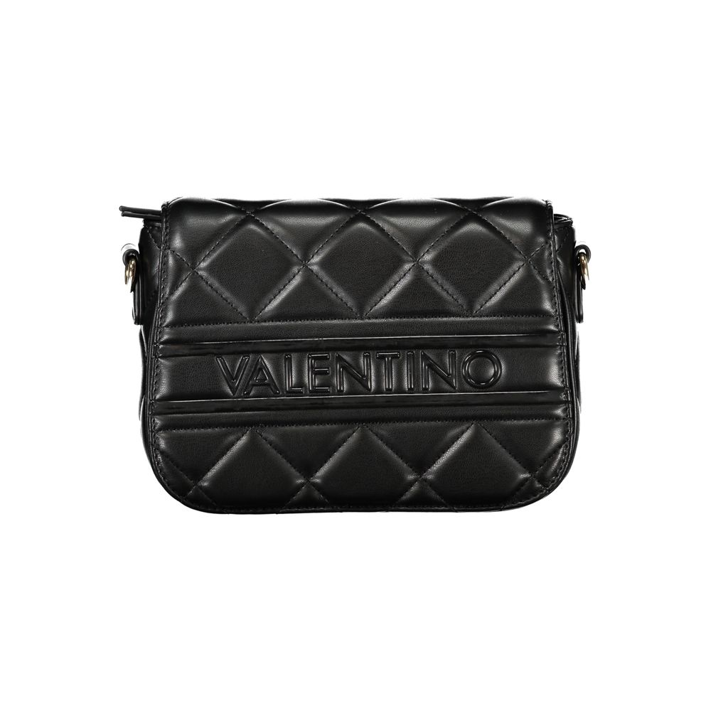 Black Polyethylene Women Handbag Mario Valentino