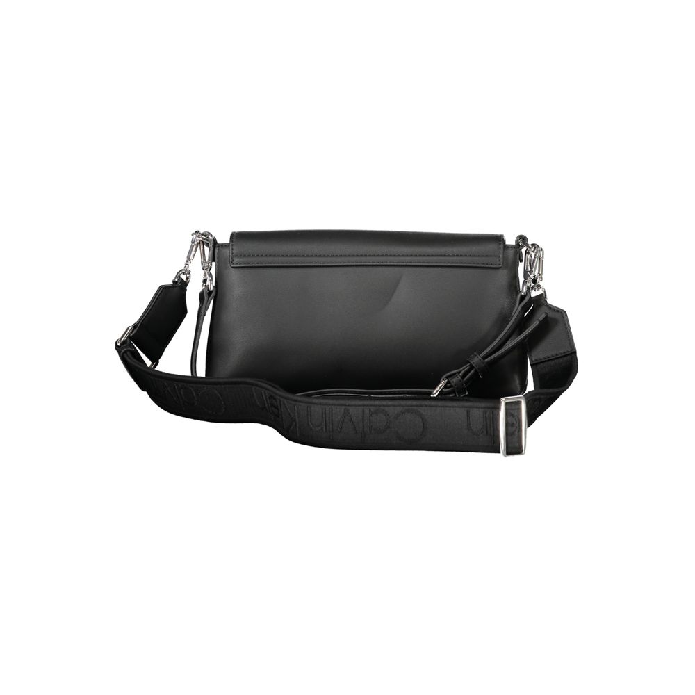 Black Polyester Women Handbag Calvin Klein