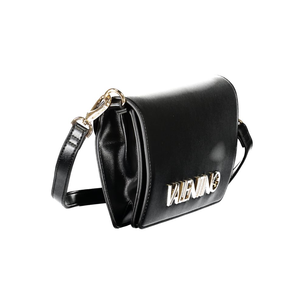 Black Polyethylene Women Handbag Mario Valentino