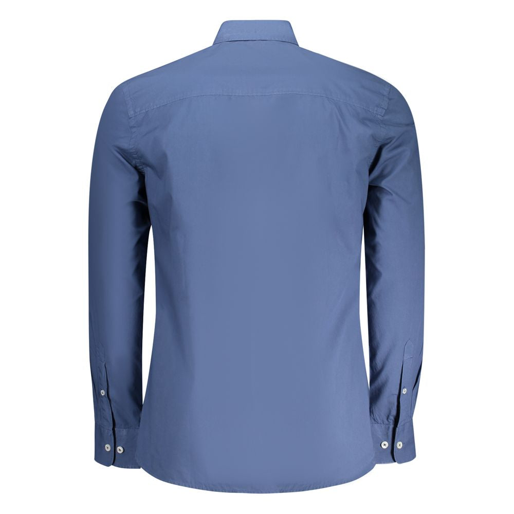 Blue Cotton Men Shirt North Sails