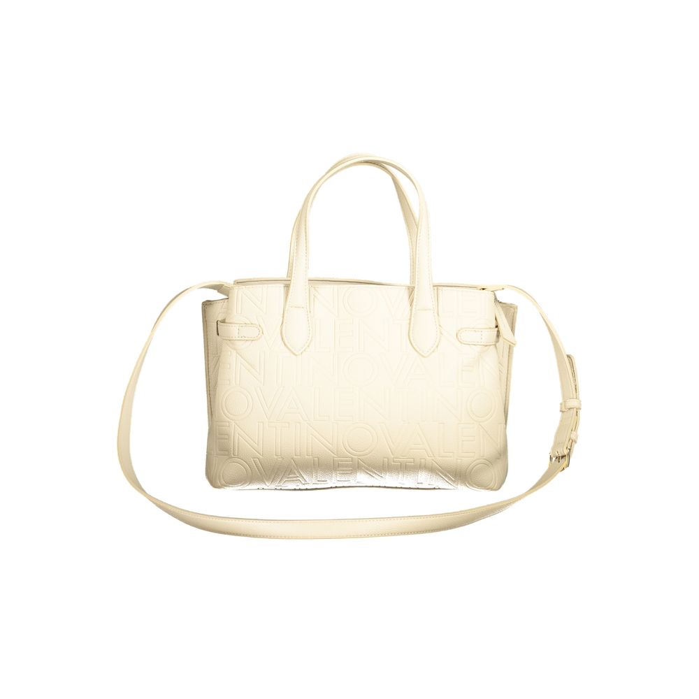 Beige Polyethylene Women Handbag Mario Valentino