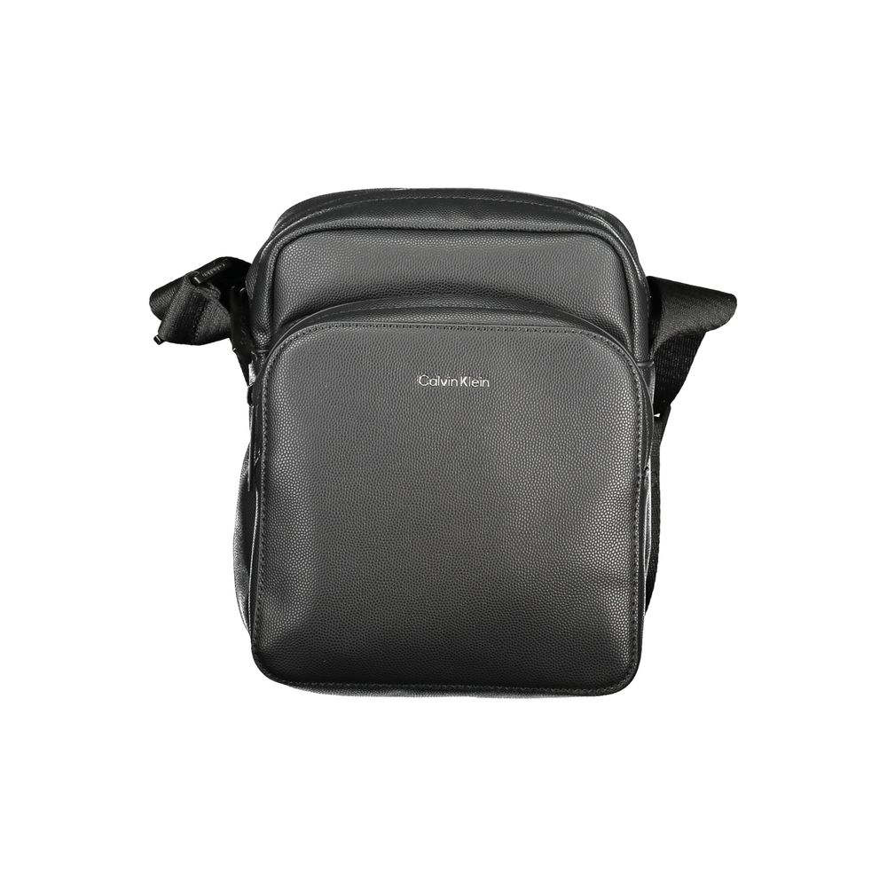Black Polyester Men Shoulder Bag Calvin Klein