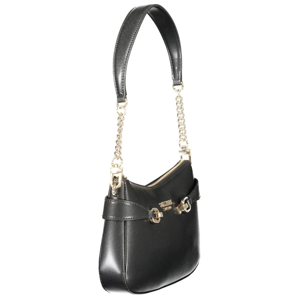 Black Polyethylene Women Handbag Guess Jeans
