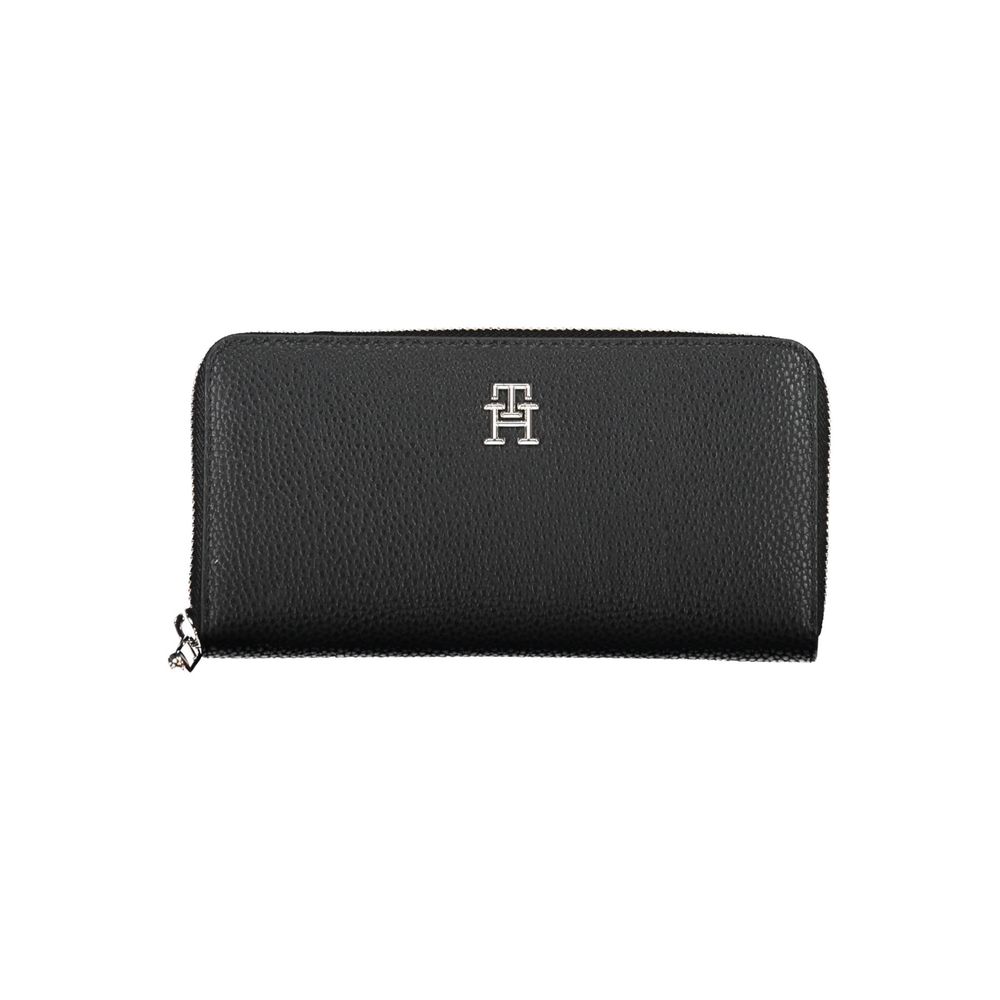 Black Polyethylene Women Wallet Tommy Hilfiger