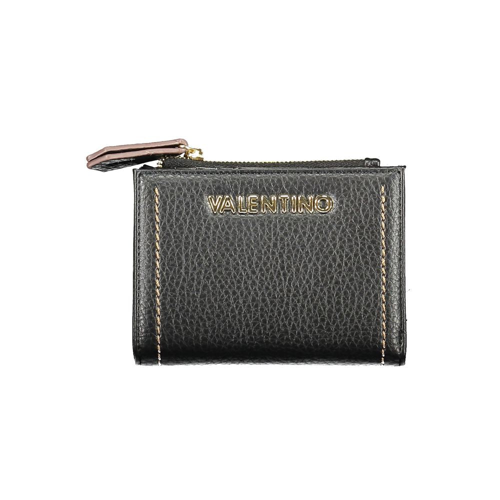 Black Polyethylene Women Wallet Mario Valentino