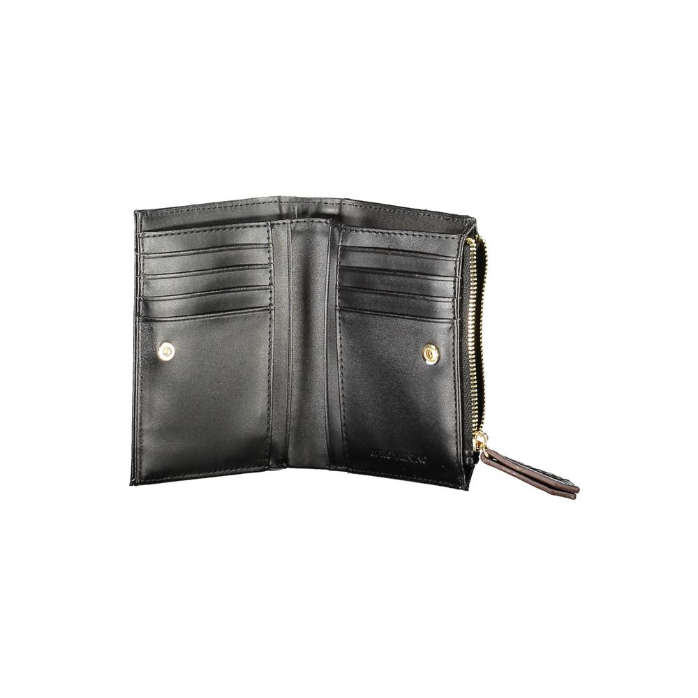 Black Polyethylene Women Wallet Mario Valentino