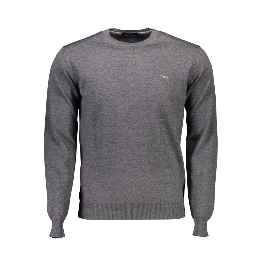 Brown Wool Men Sweater Harmont & Blaine