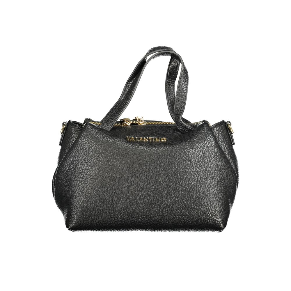 Black Polyethylene Women Handbag Mario Valentino