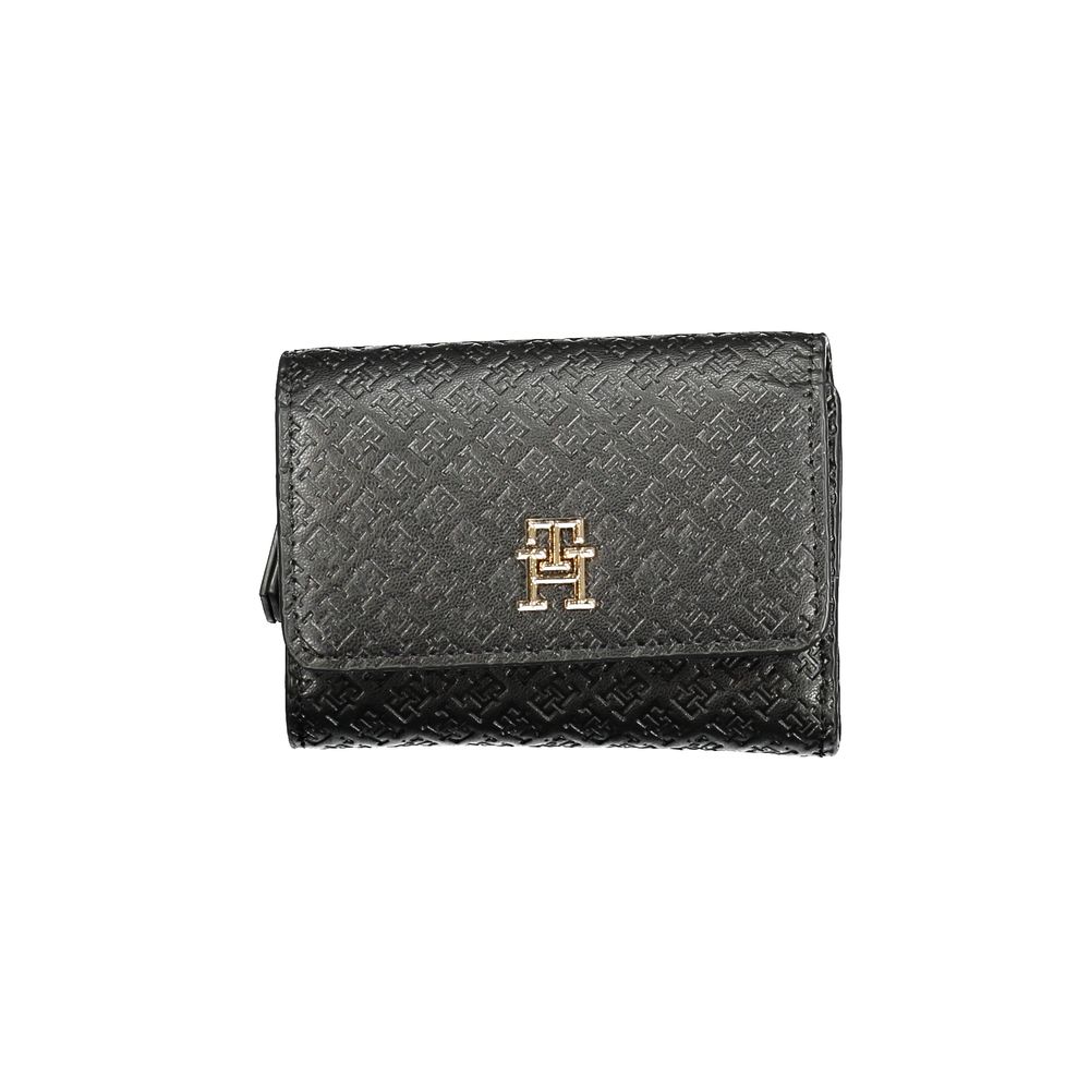 Black Polyethylene Women Wallet Tommy Hilfiger