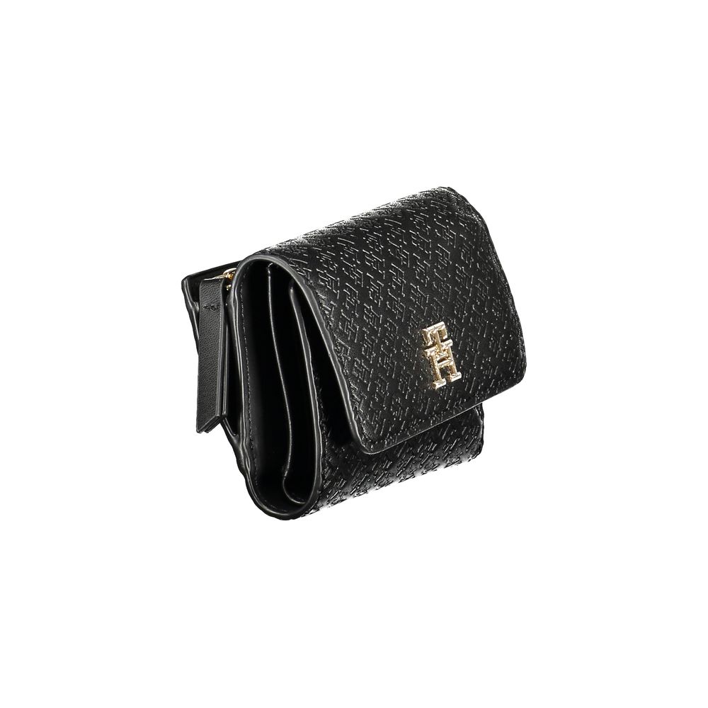 Black Polyethylene Women Wallet Tommy Hilfiger