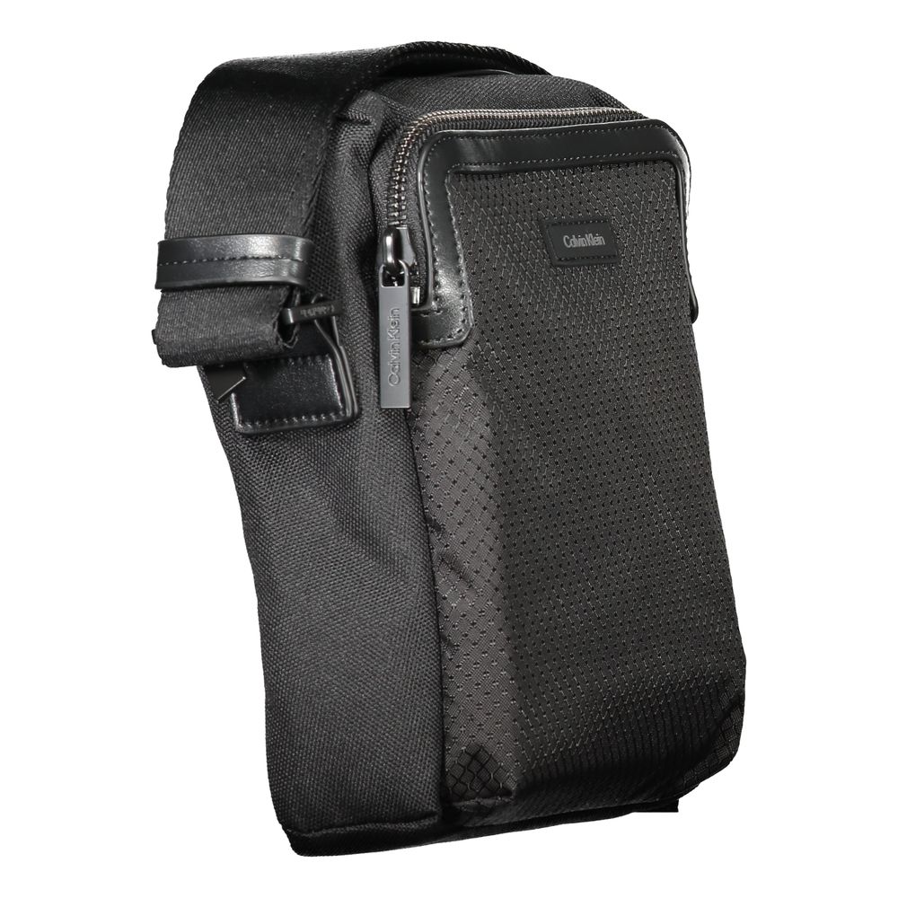 Black Polyester Men Shoulder Bag Calvin Klein