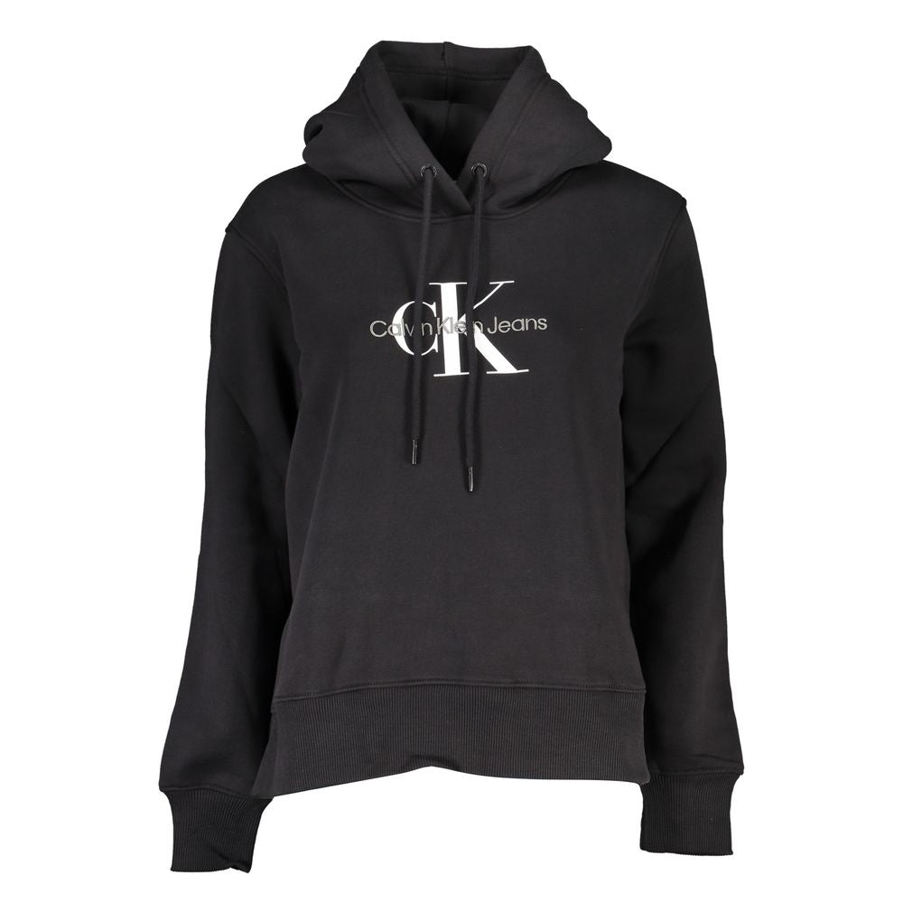 Black Cotton Women Sweater Calvin Klein