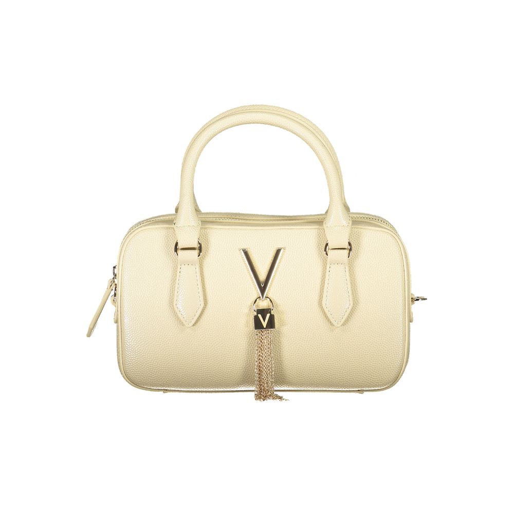 Beige Polyethylene Women Handbag Mario Valentino