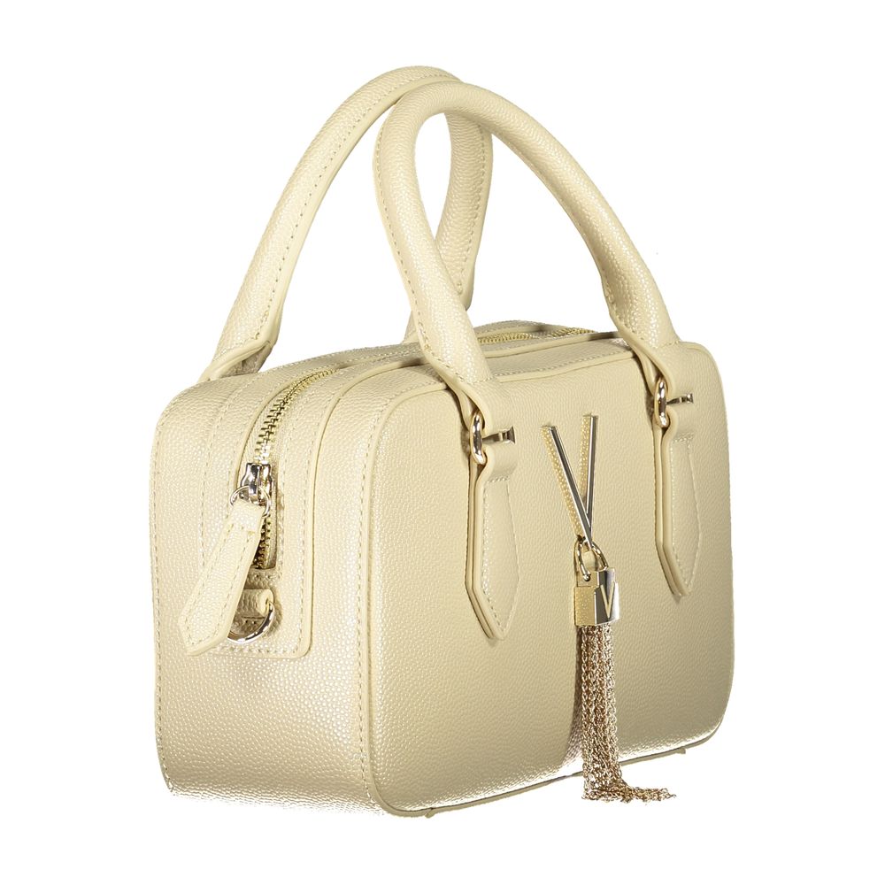 Beige Polyethylene Women Handbag Mario Valentino