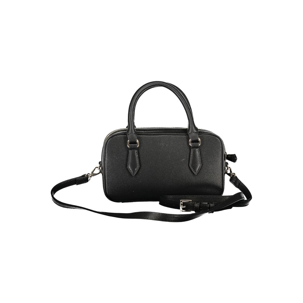 Black Polyethylene Women Handbag Mario Valentino