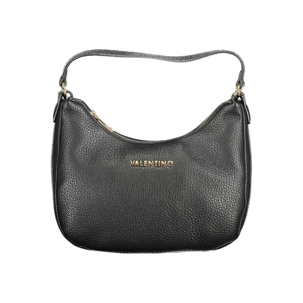 Black Polyethylene Women Handbag Mario Valentino