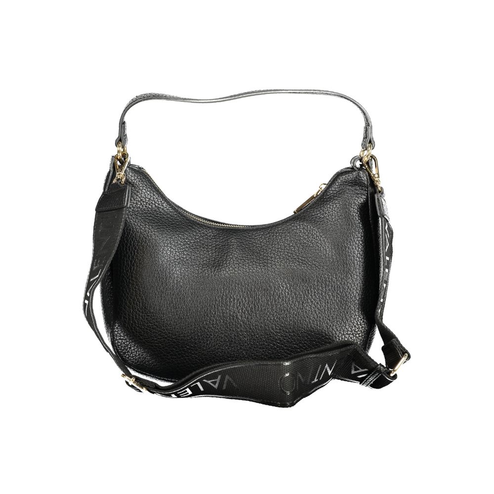 Black Polyethylene Women Handbag Mario Valentino