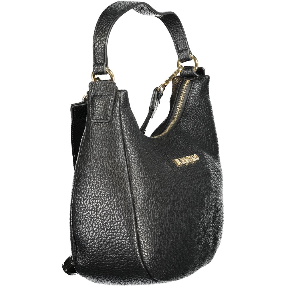 Black Polyethylene Women Handbag Mario Valentino