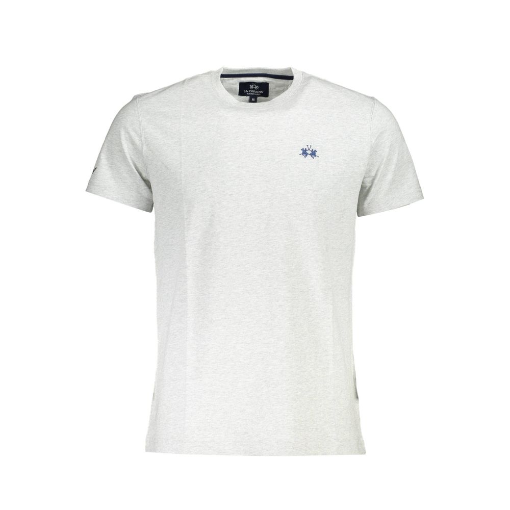 Brown Cotton Men T-Shirt La Martina