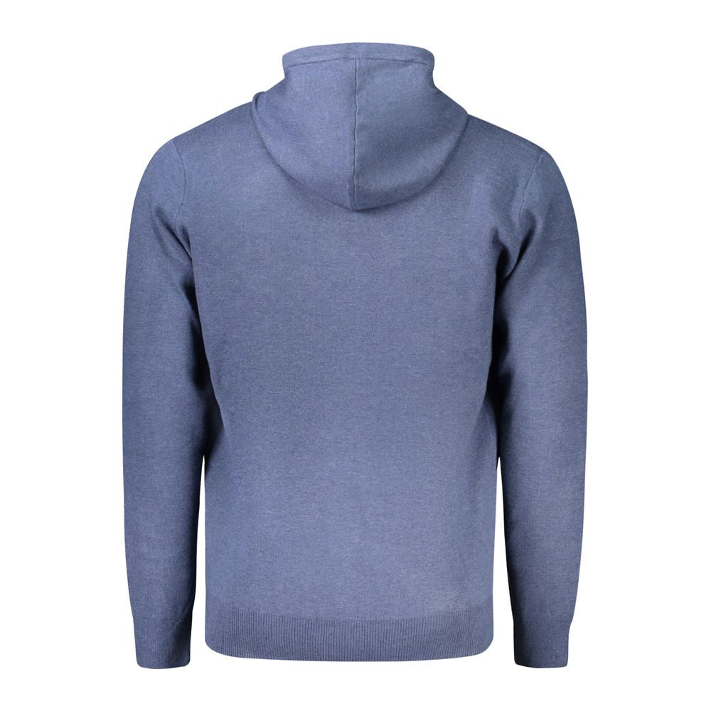 Blue Polyamide Men Cardigan Norway 1963