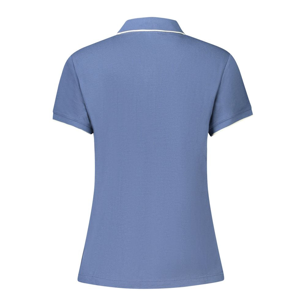 Blue Cotton Women Polo Shirt North Sails
