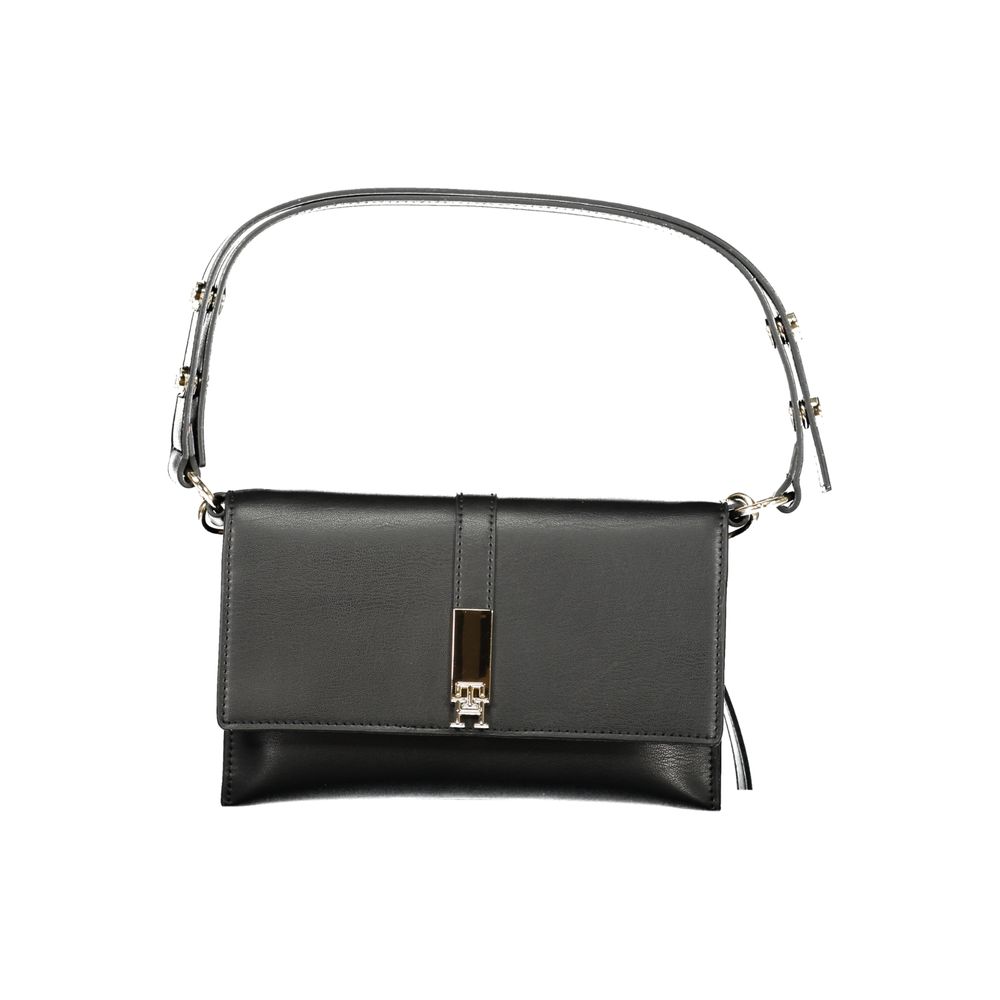 Black Polyethylene Women Handbag Tommy Hilfiger
