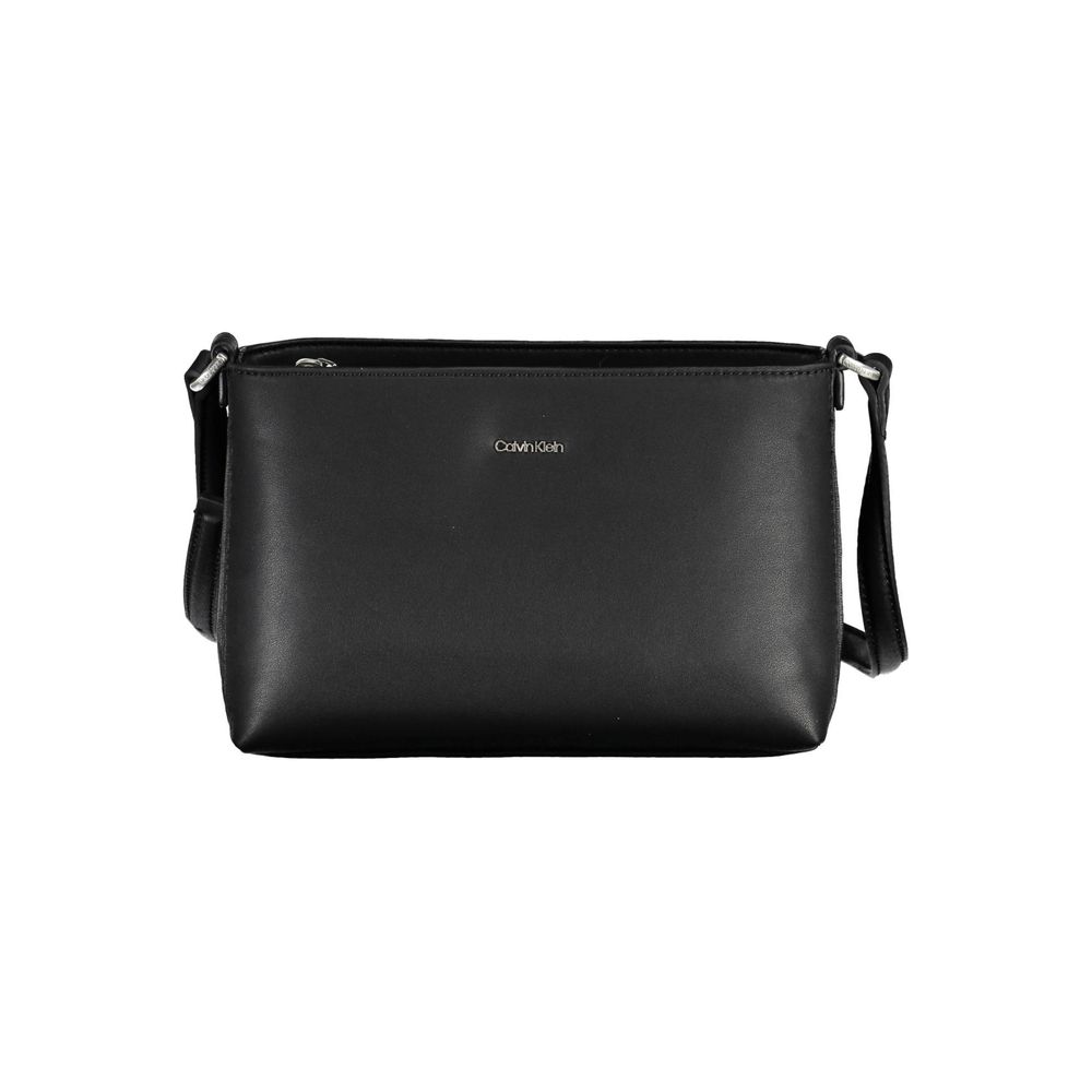 Black Polyester Women Handbag Calvin Klein