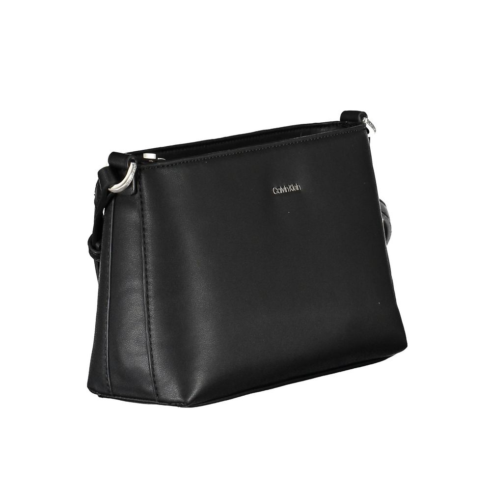Black Polyester Women Handbag Calvin Klein