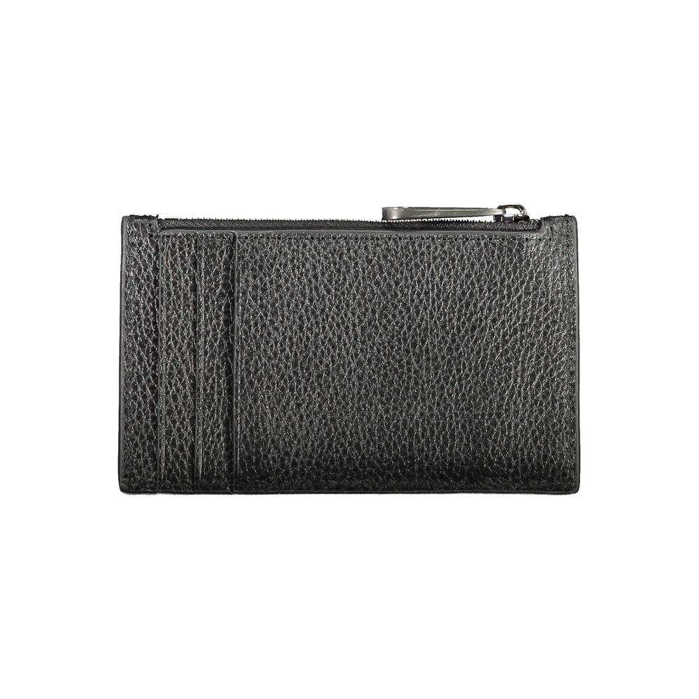 Black Leather Men Wallet Calvin Klein