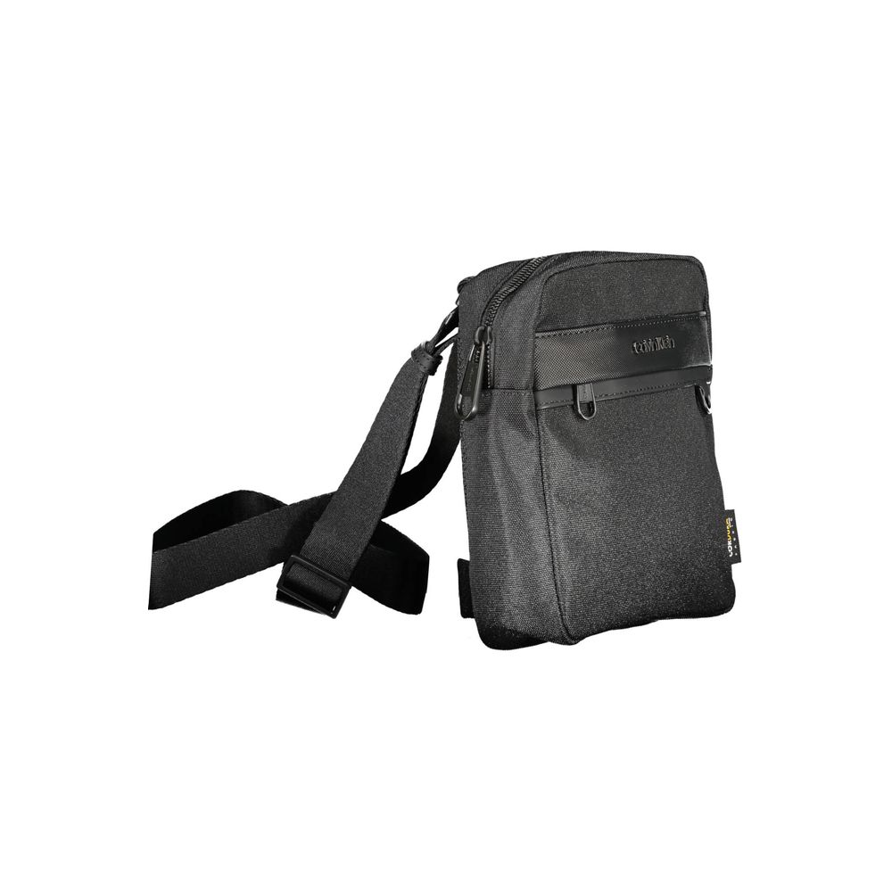 Black Polyester Men Shoulder Bag Calvin Klein
