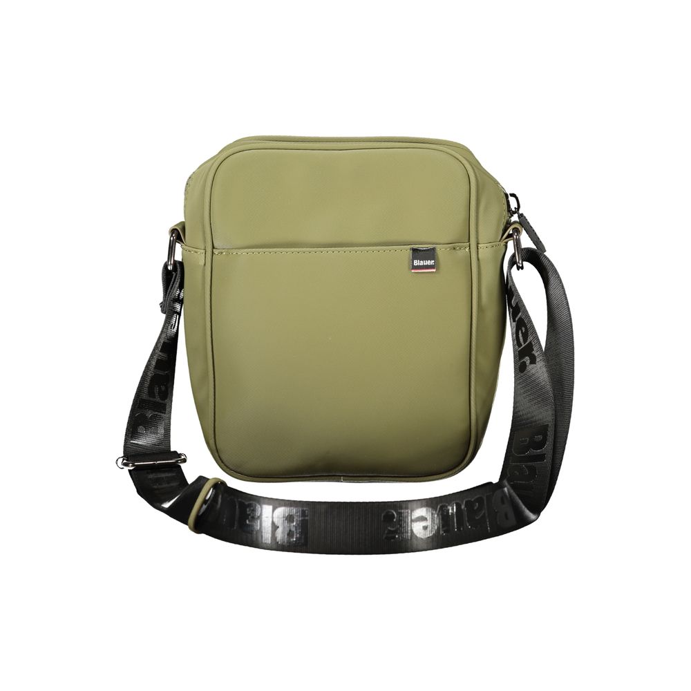 Green Polyester Men Shoulder Bag Blauer