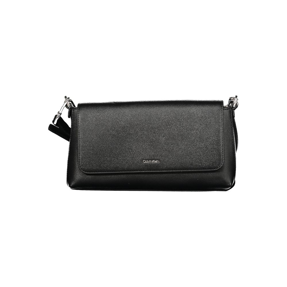 Black Polyethylene Women Handbag Calvin Klein