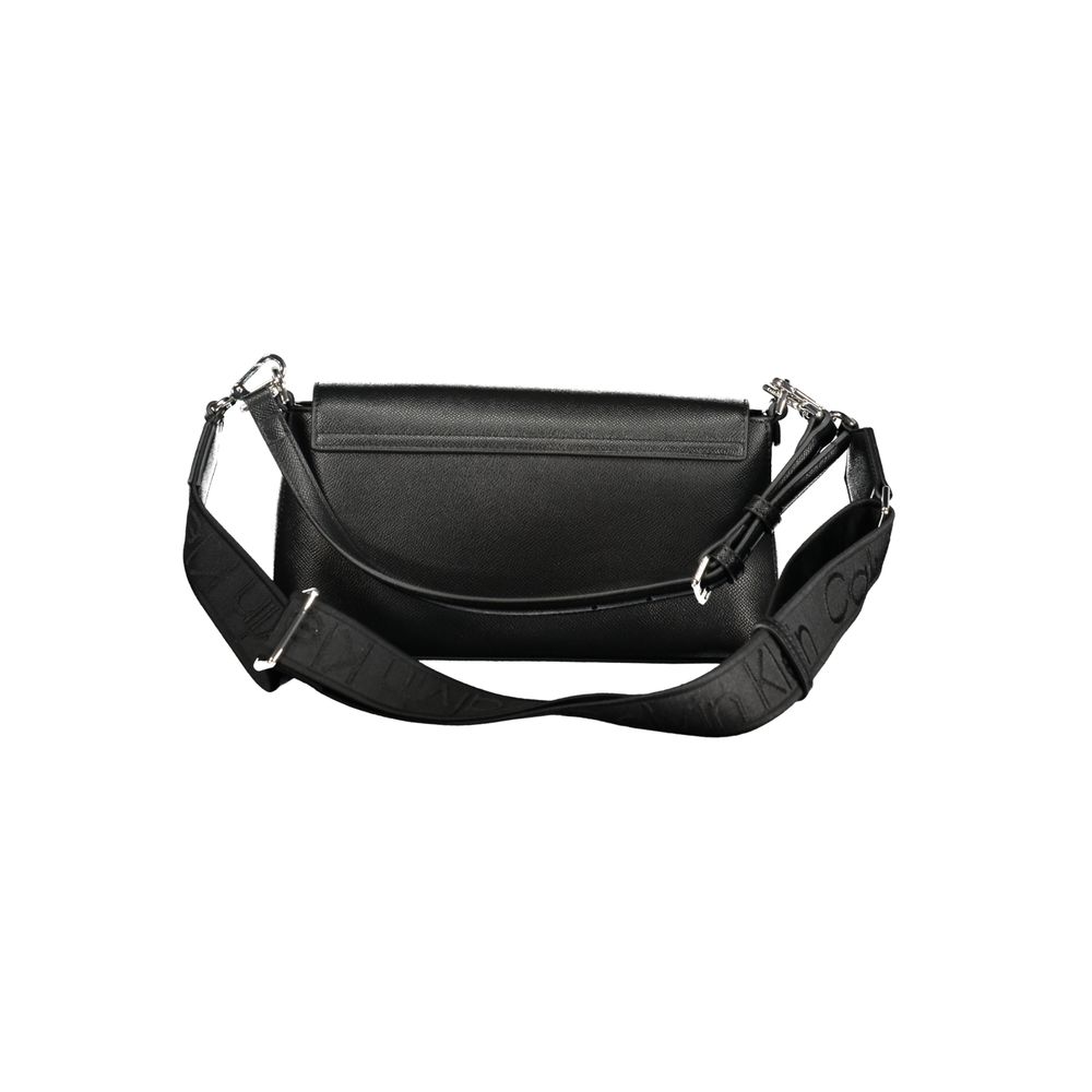 Black Polyethylene Women Handbag Calvin Klein