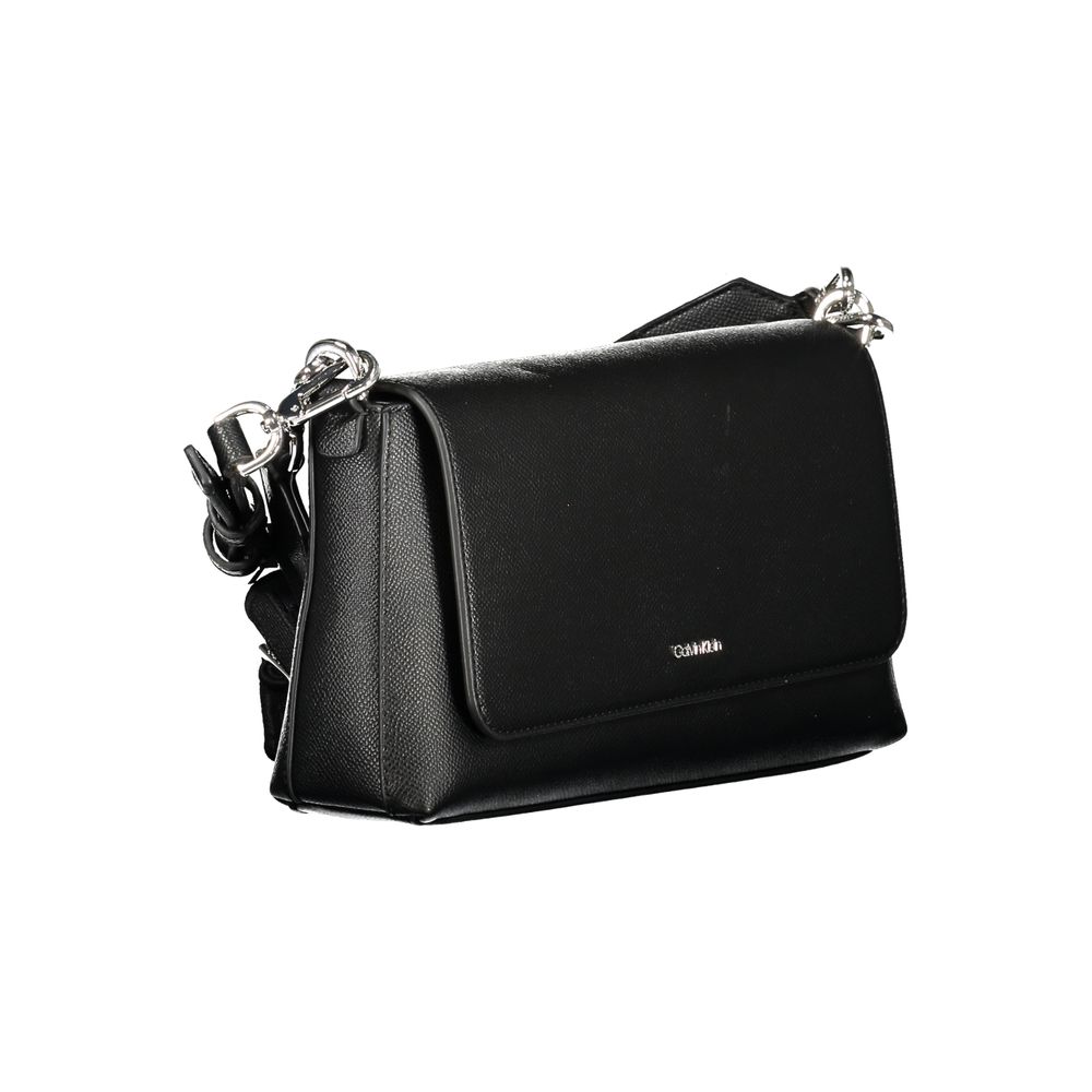 Black Polyethylene Women Handbag Calvin Klein