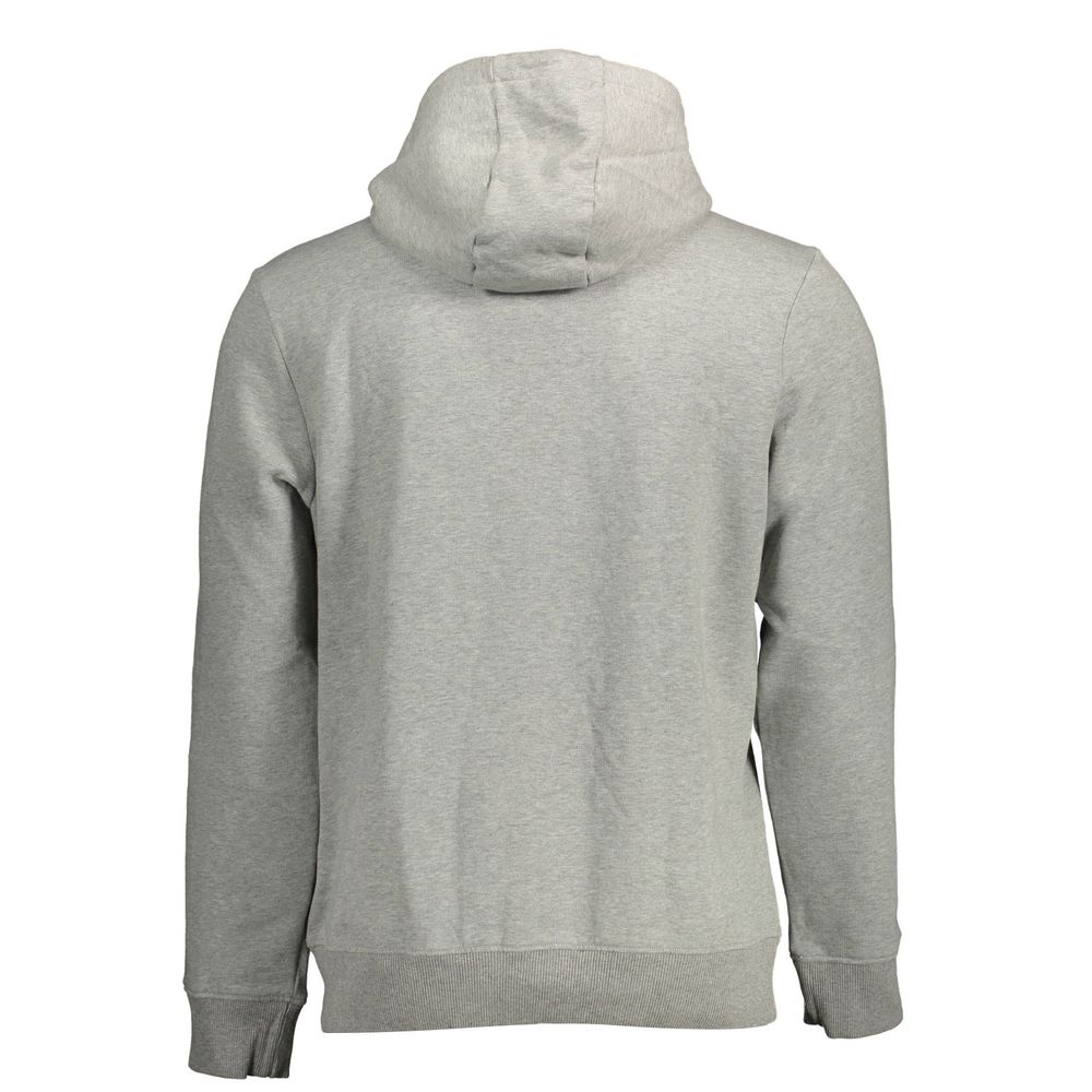 Gray Organic Cotton Men Sweater Napapijri