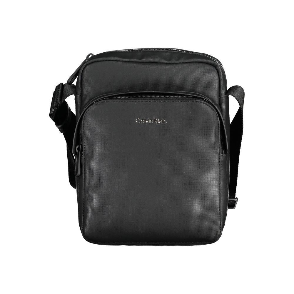 Black Polyester Men Shoulder Bag Calvin Klein