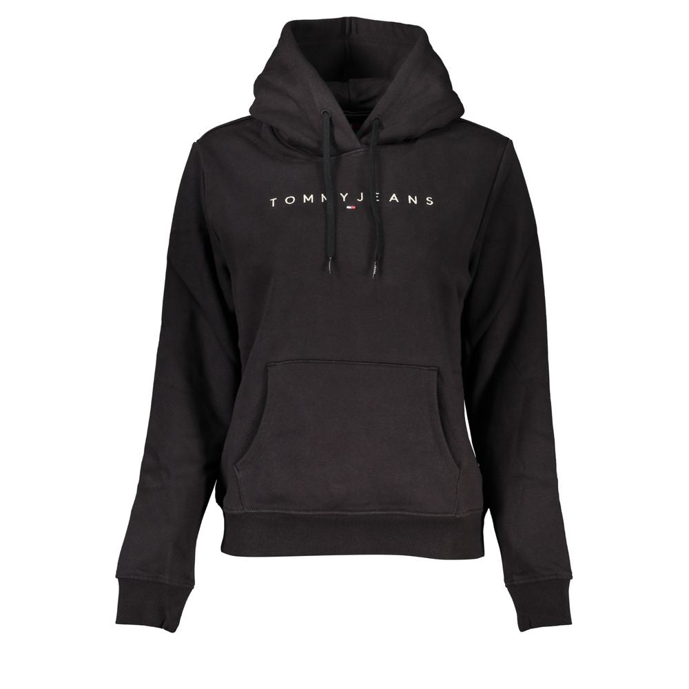 Black Cotton Women Sweater Tommy Hilfiger