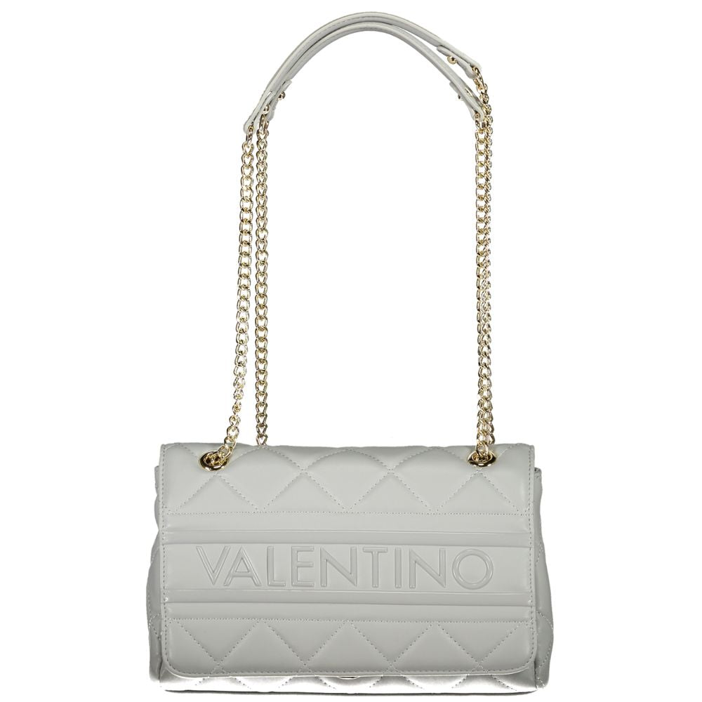 Gray Polyethylene Women Handbag Mario Valentino