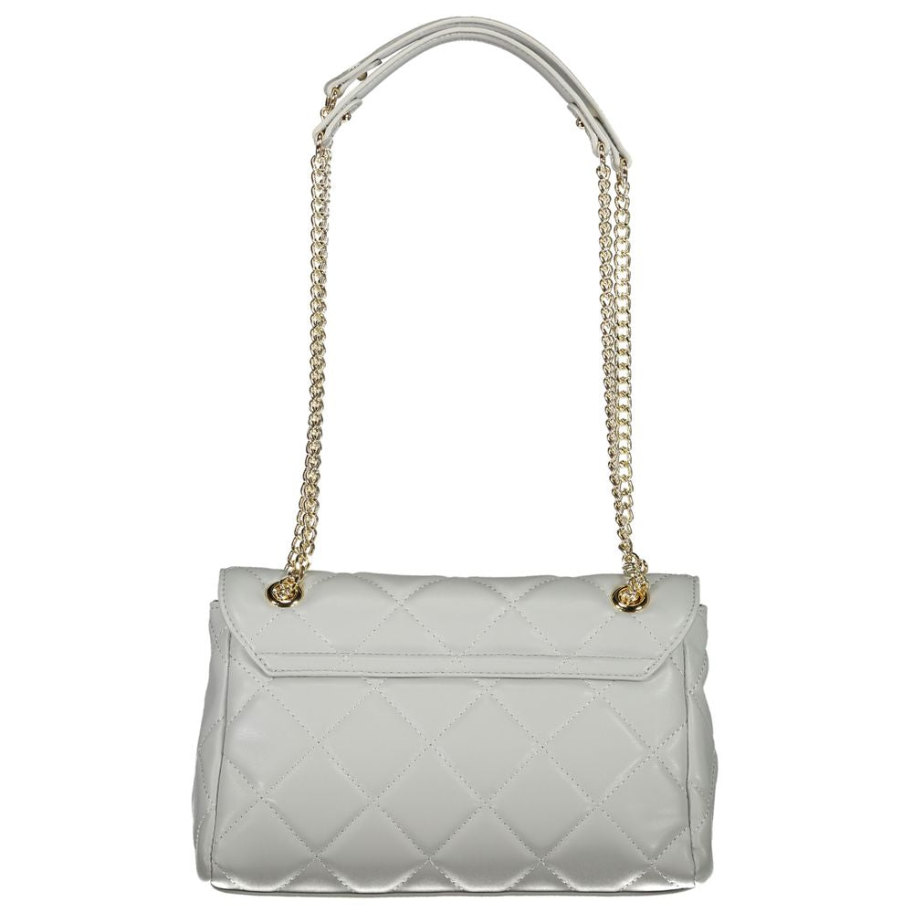 Gray Polyethylene Women Handbag Mario Valentino